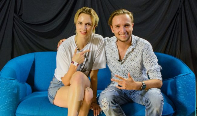 MØ with Andy van Pop